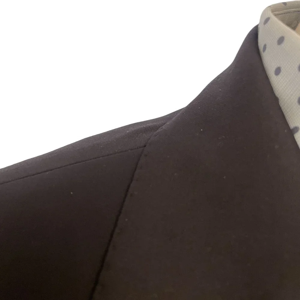 Jos A Bank Gordon Wool Sportcoat Men 42S Blue Metal Buttons Classic Mexico